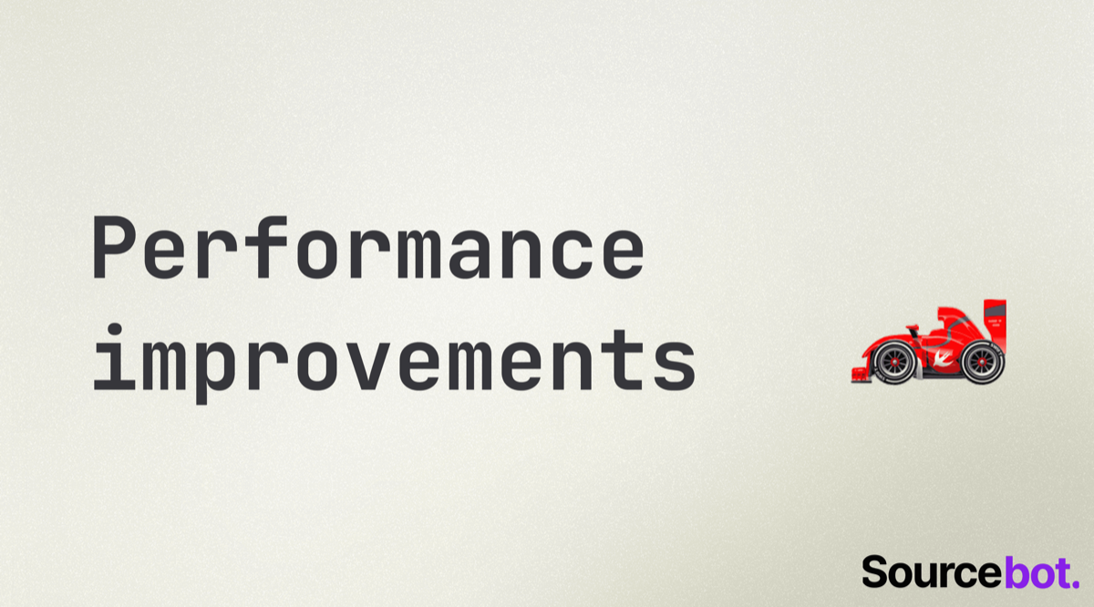 Performance improvements